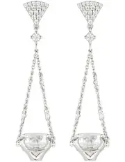 [Georgini] Brilliant Bouquet Silver Earrings