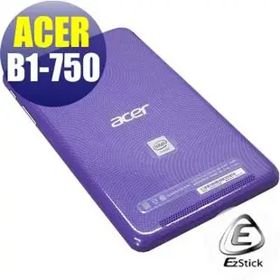 【EZstick】ACER Iconia One 7 B1-750 二代透氣機身保護貼(平板機身背貼)DIY 包膜