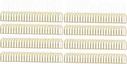 Veemoon 2sets 500pcs Price Tags for Jewelry with String Marking Labels for Display Easy to Install for Clothing Inventory Management Crafting 500pcs*2