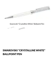 Swarovski Crystalline White Ballpoint Pen