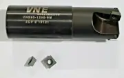 VNE, 1-1/4" 90° END MILL #VNS90-1250-9M W/ SDXT 09M405R-MA CARBIDE INSERTS C017
