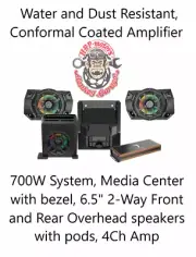 Diamond Audio MSRGRKD1 Ranger Dash Audio Speaker Kit W/ 4 Channel Amplifier