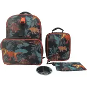 Brilliant Basics Kids Backpack 4 Pieces Set - Dinosaur