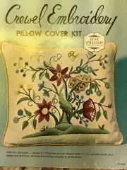 Scarce Elsa Williams Tree of Life Crewel Embroidery Kit Excellent Condition