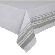 ED Ellen DeGeneres | 60" x 60" Square Tablecloth Natural Beige Ethnic Farmhouse