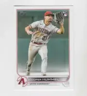 (8) Cooper Hummel 2022 TOPPS UPDATE ROOKIE LOT #US314 ARIZONA DIAMONDBACKS RC