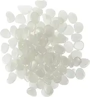 Toddmomy 3sets Fish Tank Luminous Pebbles Glow for Decor for Valentines Day Yard Garden Lighting 100pcs*3