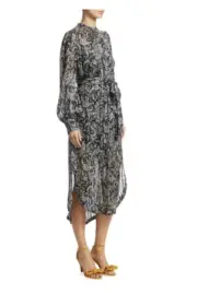 Zimmermann Ninety Six High Neck Dress Size 0