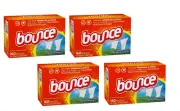 Bounce Fabric Softener Dryer Sheets Outdoor Fresh sheet 160/320/480/640 New