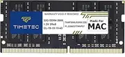 [Timetec] 32GB Compatible for Apple DDR4 2666MHz for Mid 2020 iMac (20,1 / 20,2) / Mid 2019 iMac (19,1) 27-inch w/Retina 5K Display, Late 2018 Mac Mini (8,1) PC4-21333 / PC4-21300 SODIMM MAC RAM Upgrade