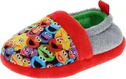 [Sesame Street] Toddler Slippers, Elmo Cookie Monster Big Bird Abby Cadabby Character Print
