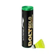 Badminton Shuttlecock Li Ning Bolt Gold Nylon Shuttlecocks Pack of 6 NAU