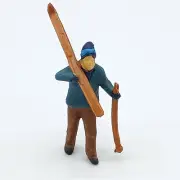 Noch Figure Skier - OO/HO - (Unused) Mint Condition