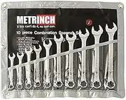 MET-0110 COMBINATION SPANNER SET - 10 PIECE