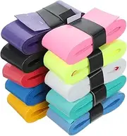 10Pcs Badminton Grip Tape Durable Sweatband for Racket Slip PU Material for Sports Lovers Lightweight and Easy to Use Excellent for Badminton and Tennis Rackets