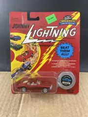 Johnny Lightning Commemorative Red Custom Mustang #12478 1/64, COMB SHIP $1