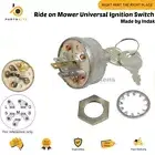 Ride on Mower Universal Ignition Switch 5 Spade Terminals 3 Position Type