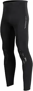 Aymzbd Wetsuit Pants 1.5mm Neoprene Surf Pants High Waist Elastic Swimming Trunks Diving Pants for Diving Snorkeling Canoeing