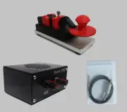 Camel Back Morse Code Staight Key - Practice Oscillator & Cable