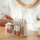 Transparent Multi-grid Lipstick Storage Case Lip Gloss Container Makeup Holder