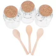 3 Sets Spice Jar Seasoning Pot Bottles Food Containers Spices Jars