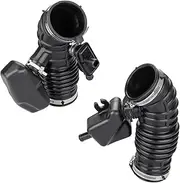Left & Right Side Intake Hose Compatible with Infiniti FX35 Base Sport 2009-2012, Intake Boot Tube Outlet Duct Replacement for 16576-1CB1A 16576-1CB0A- 2PCS