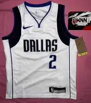 Dallas Mavericks NBA #2 Irving White Nike Jersey *KIDS LARGE* QLD Seller