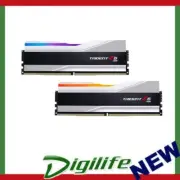 G.Skill Trident Z5 RGB 32GB (2x 16GB) DDR5 6400MHz CL32 Desktop Memory - Silver