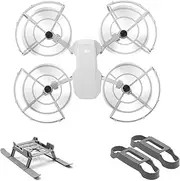 (4-in-1) Mavic Mini/Mini 2 360° Propeller Guard + Landing Gear Extensions + Propeller Holder + Motor Cover Cap for DJI Mini 2 Accessories…