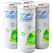 [Tidal] Tidal Artesian Seltzer Lime Cans 330mL