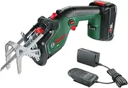 18V Cordless Garden Pruning Saw With 1 x 2.0ah Battery & Charger, 1 x Swiss Precision Wood Blade Included, Cutting Diameter 80 mm (KEO 18V) . Made in Europe