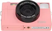 HD Digital Camera,1080P Vlogging Camera with 16X Zoom 3 Inch LCD Display 24MP Video Camera Micro Single Mirrorless Camera,for Kids Students Beginners Gifts (PinkP)