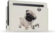 Official Animal Club International Pug Faces Vinyl Sticker Gaming Skin Decal Cover Compatible with Nintendo Switch Console & Dock