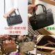 美國正品COACH F83607全新款 前拉鍊-滿版深咖紅色、滿版卡其白、深咖黑色、滿版深咖黑拚粉、黑金色~波士頓包 (大號.頭層真皮+防刮PVC皮革) 可斜背包 側背包 手提包 肩背包--(保證美國Outlet 直購100%正品櫃購入) -*vivi shop*