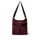 Baggallini Womens On Track Zip Crossbody With Rfid Phone wristlet handbags