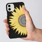 Mandala-Sunflower for iPhone 11 12 13 14 15 16 Mini Plus Pro Max Case