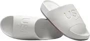 [Nike] Calm Men's Slides (FV5601-100, Sail/Old Royal/Sport Red)