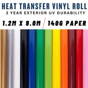 Kasa Vinyl Sticker Roll Window Banner Sign Pvc Design Cutter Plotter 1.2m X 9m