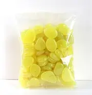 Luminous Stone Indoor/Outdoor Fish Tank - Create a Magical Garden with Absorbent Light Emitting Stones for Kids，100pcs Glowing Luminous Stone，Each Approximately 0.86 inches.(Yellow)