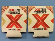 Beer Bottle Can Holder Koozie: DOS EQUIS XX ~ Tend Your Cinco ~ Monterey, MEXICO