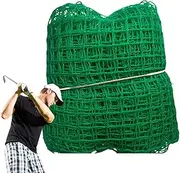 Golf Practice Net - Robust Backyard Net, Green Black Target Net, Smooth Ball Return Trainer, High Performance Riding, for Swing Training, Backyard Exercise, Indoor and Indoor Use