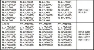 k全新適用RL51-55BT 奇美CHIMEI 液晶電視遙控器 TL-42X7500D TL-42X7600D TL-42S4000T TL-42LS500D