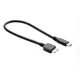 台南 USB3.1 Type-C轉micro B USB3.0資料傳輸線 行動硬碟傳輸線 30公分/0.3米