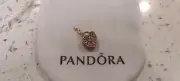 PANDORA~Rose Gold LOVE YOU Lock Padlock Charm ALE/MET #787655~NWT