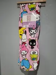 Hello Kitty & Friends Plush Pink Throw Blanket Pochacco My Melody 50" x 70" NEW