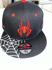 Spider-Man Spiderverse Headgear Classics SnapBack Style Hat Fitted 6 7/8 NWT