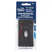 Size 8 Jarvis Walker Sand Whiting Running Sinker Rig with 14g Bean Sinker