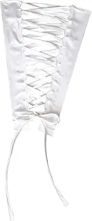 [QRBTSCL] Women's Wedding Dress Zipper Replacement Adjustable Loops Fit Satin Corset Back Kit Lace up for Prom Dress