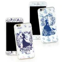 在飛比找PChome24h購物優惠-【Disney 】iPhone 6 強化玻璃彩繪保護貼-公主