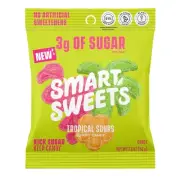 SmartSweets Candy Tropical Sours 1.8 oz (Pack of 14)